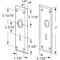 Prime-Line Door Escutcheon Plates, Satin Nickel (2 pack) E 2718 - alternate 4